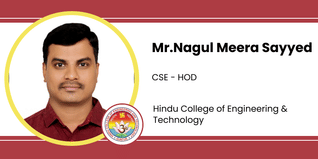 Hindu College of Engineering & Technology, CSE - HOD: Mr.Nagul Meera Sayyed Interview